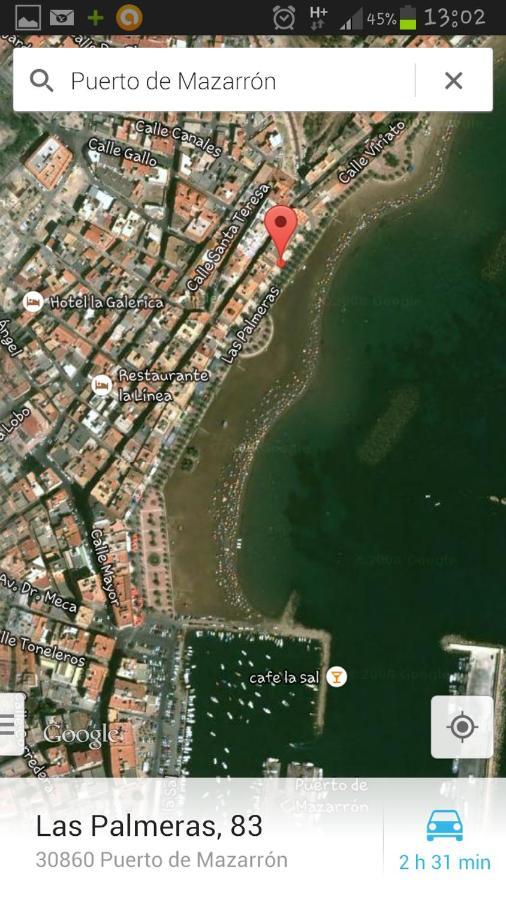 Bahia Mazarron Apartamento En Primera Linea Playa El Puerto de Mazarrón Eksteriør bilde