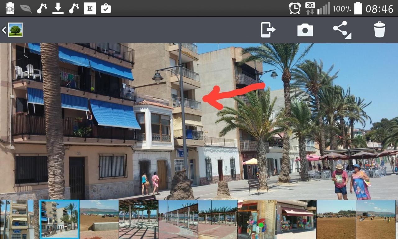 Bahia Mazarron Apartamento En Primera Linea Playa El Puerto de Mazarrón Eksteriør bilde