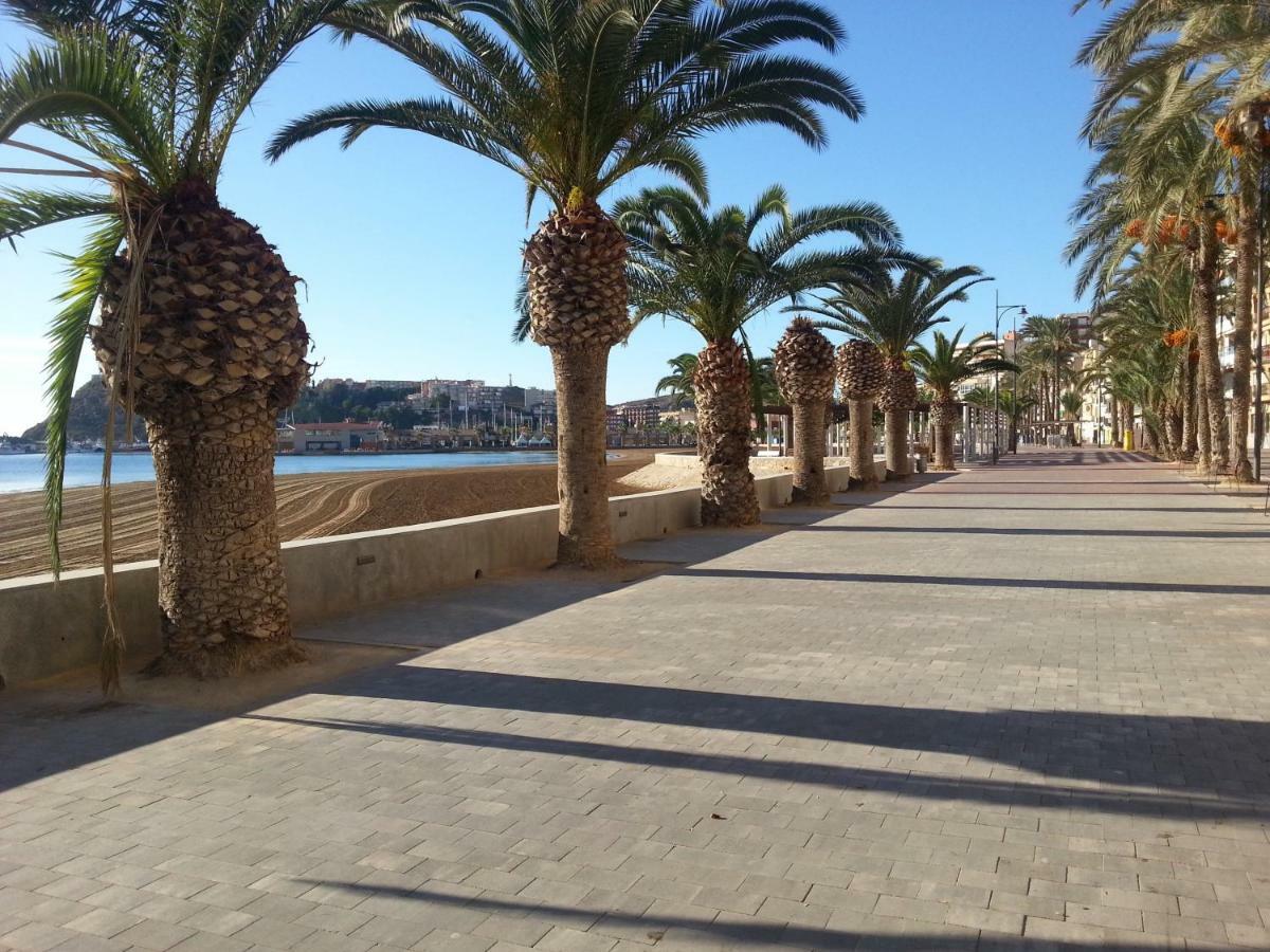 Bahia Mazarron Apartamento En Primera Linea Playa El Puerto de Mazarrón Eksteriør bilde