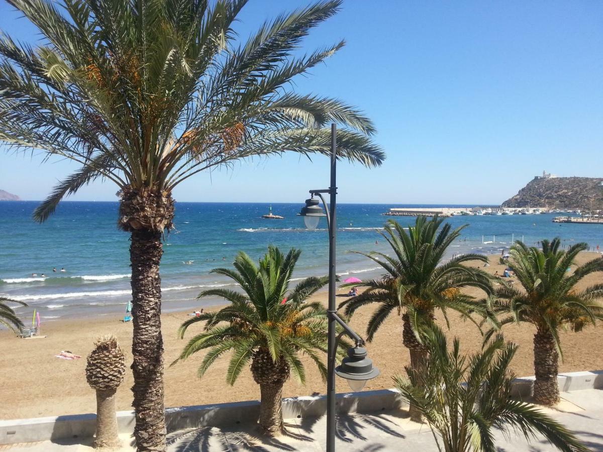 Bahia Mazarron Apartamento En Primera Linea Playa El Puerto de Mazarrón Eksteriør bilde