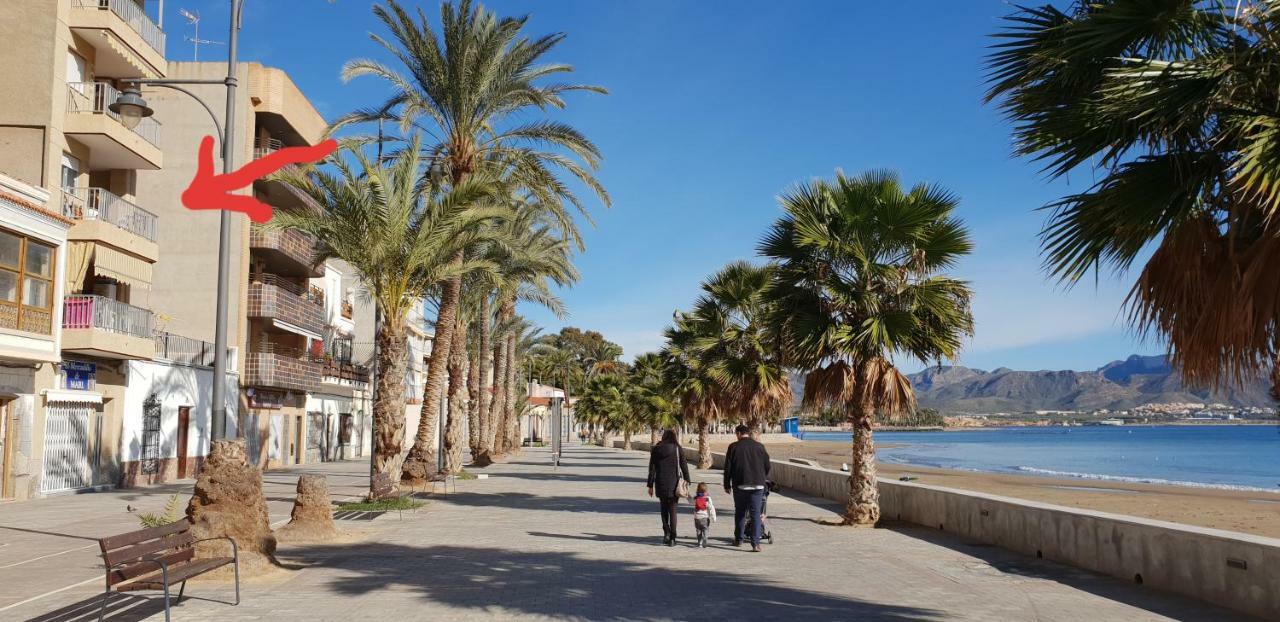 Bahia Mazarron Apartamento En Primera Linea Playa El Puerto de Mazarrón Eksteriør bilde