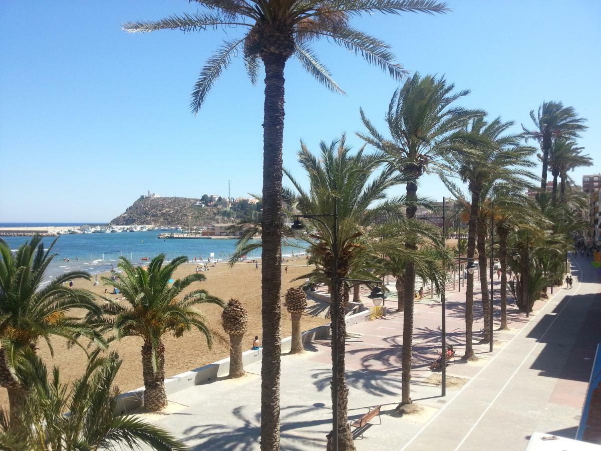 Bahia Mazarron Apartamento En Primera Linea Playa El Puerto de Mazarrón Eksteriør bilde